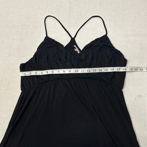 💜GAP Black Spaghetti-Strap Maxi Skirt - Picture 8 of 11